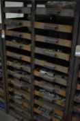 *Rack, Steel Trays and Contents (24 Trays) ~38
