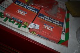 *Two ERA Five Lever Mortise Locks