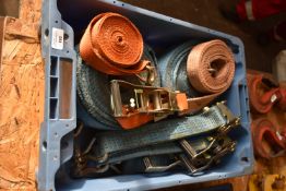 *Box of Four 2” Ratchet Straps and Ratchets plus others