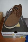 *Skecher Men's Memory Foam Brown Shoes Size: 7