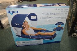 *Aqua Pool Lounger with Canopy