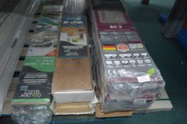 *Four Packs of Golden Select Grey Walnut Laminate