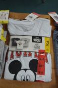 Three Disney Mickey Mouse Kid's T-Shirts Size: 9-1