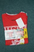 Three Marvel Kid's T-Shirts Size: 7-8 years
