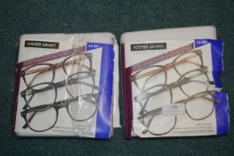 *Foster Grant +2.50 Reading Glasses