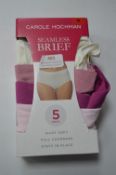 *Carole Hochman Seamless Briefs 5pk Size: M