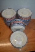 *Set of 6 Signature Lidded Bowls