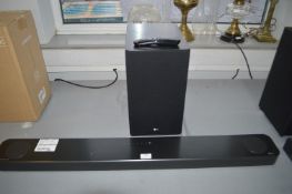 *LG Soundbar and Subwoofer