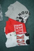 Three Disney Mickey Mouse Kid's T-Shirts Size: 3-4
