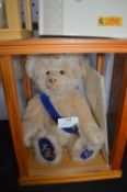 Steiff Queen Elizabeth Bear No. 00096 with Display