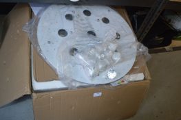 *500mm diameter Pendent Light with Glass Drops