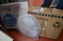 *Two Pedestal Fans