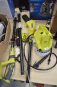 *Ryobi Cordless Pole Saw, Weed Killer Pump, etc.