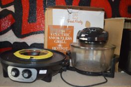 *Food Party Electric Smoke Grill, and an Air Fryer