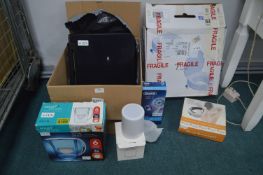 Assorted Items Including Printer, Toilet Seat, etc