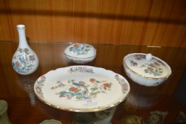 Wedgwood Kutani Crane Dishes etc.