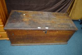 Victorian Pine Blanket Box