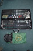 GoFlex Golf Travel Case with Full Set of Lefthande