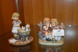 Two Goebel Child Figures