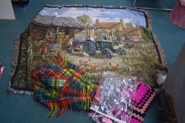 Vintage Blankets, etc.