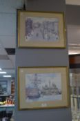 Two Hull Old Town Print by Roger Davies