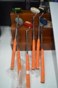 Six GoFlex Telescopic Putters with Links Walker Tr