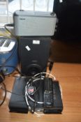 Sony Radio, Speaker, and a Humax Free Sat Box