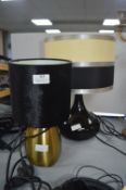 Two Table Lamps