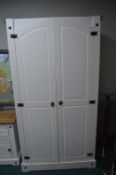 White Double Wardrobe