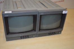* 2x Sony PVM-9040ME CRT studio monitors