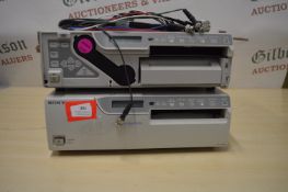 * 2x Sony UP-2800P colour video printers