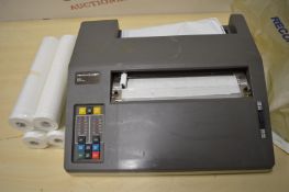 * Perkin-Elmer R100 recorder with paper rolls