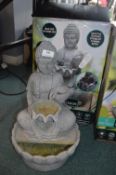 *Solar Powered Buddha Water Feature