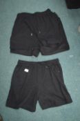*Three Pairs of Black Shorts Size: S