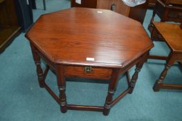 Oak Octagonal Coffee Table