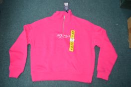 *Jack Wills Pink Sweatshirt Size: 10