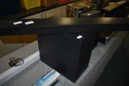 *Samsung Soundbar with Subwoofer (no leads)