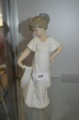 Lladro Nao Figure of a Young Girl