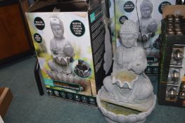 *Solar Powered Buddha Water Feature
