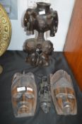Ethnic African Tribal Masks & Figures
