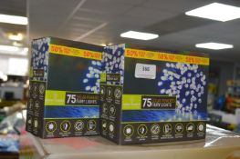 *Two Sets of Solar Powered Fairy Lights
