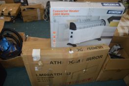 *Three Electric Heaters