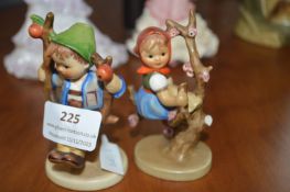 Two Hummel Child Figures
