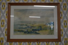 Framed Seascape by David Hay