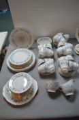 Colclough Part Dinner Service 50+pcs