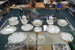 Vintage Colclough Ivy Pattern Part Dinner Set 30+pcs