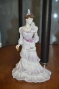 Coalport Golden Age Figurine Eugenie