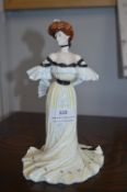 Coalport Golden Age Figurine Alexandra at the Ball