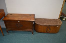 Two Ottomans/Storage Boxes