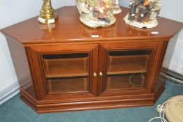 Glazed Corner Storage Unit